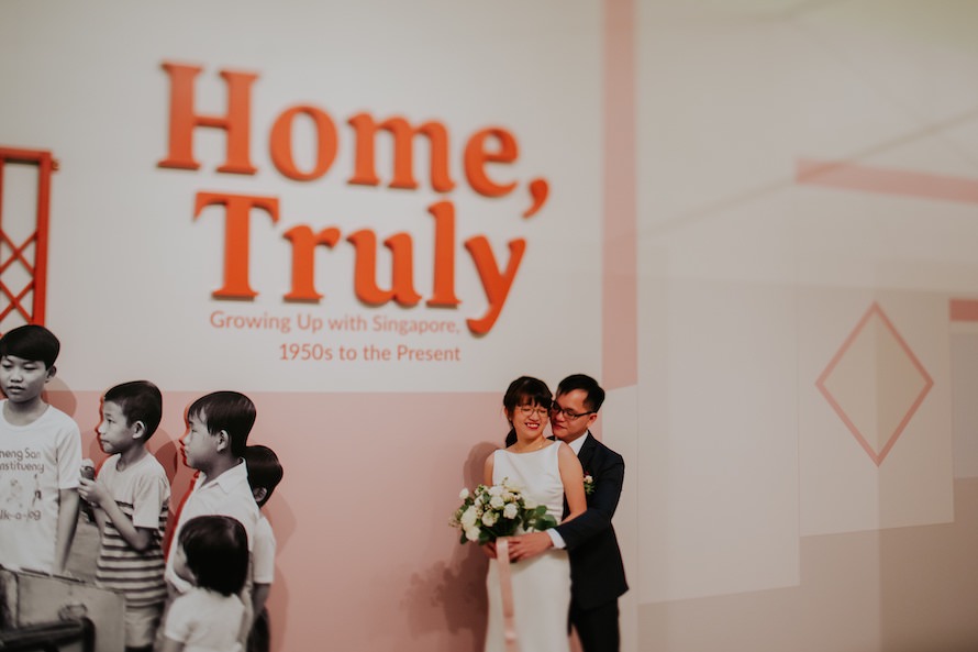 Food For Thought National Museum Singapore Wedding Photography