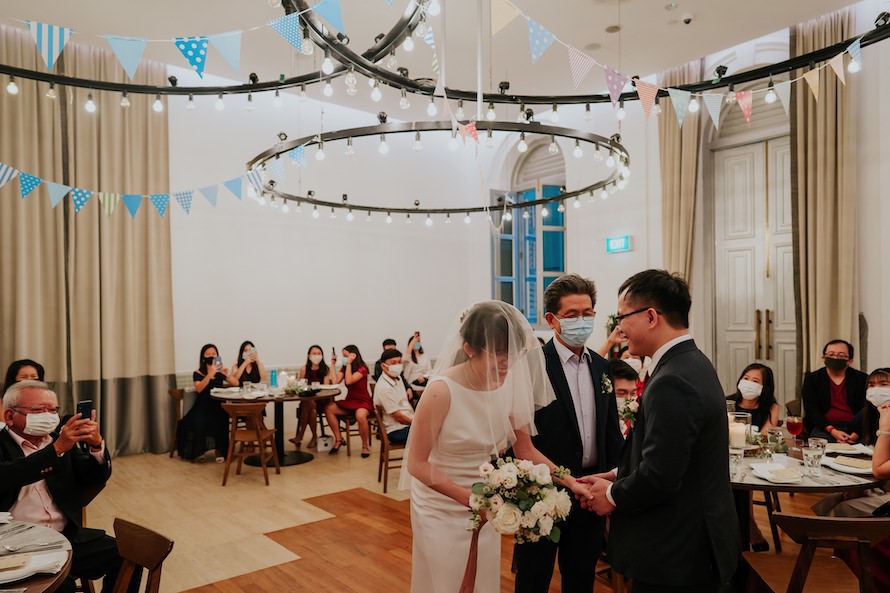 Food For Thought National Museum Singapore Wedding Photography