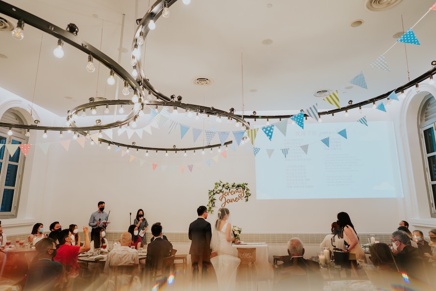 Food For Thought National Museum Singapore Wedding Photography