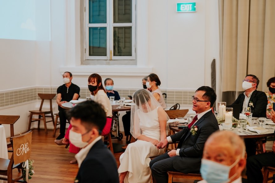 Food For Thought National Museum Singapore Wedding Photography