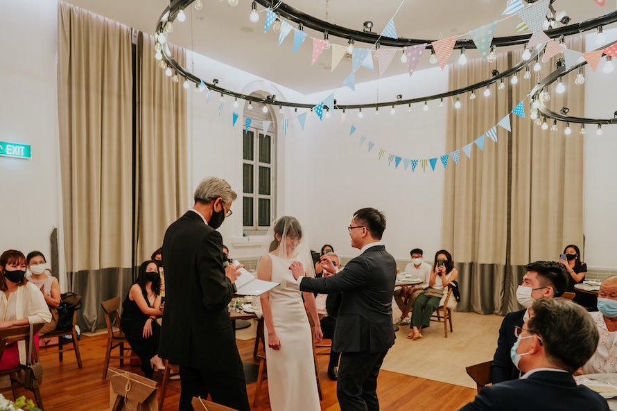 Food For Thought National Museum Singapore Wedding Photography