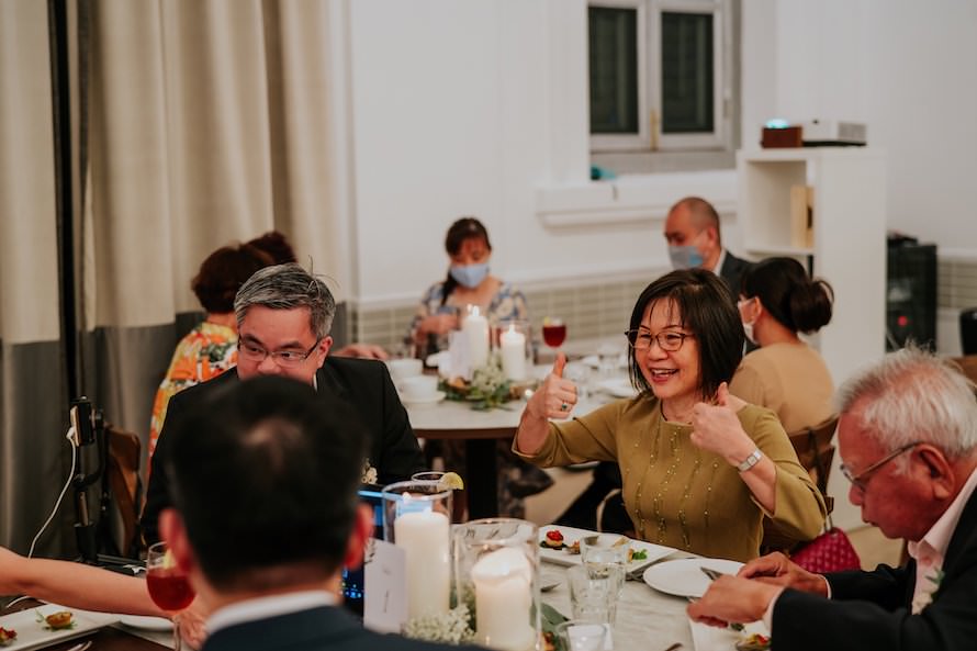 Food For Thought National Museum Singapore Wedding Photography