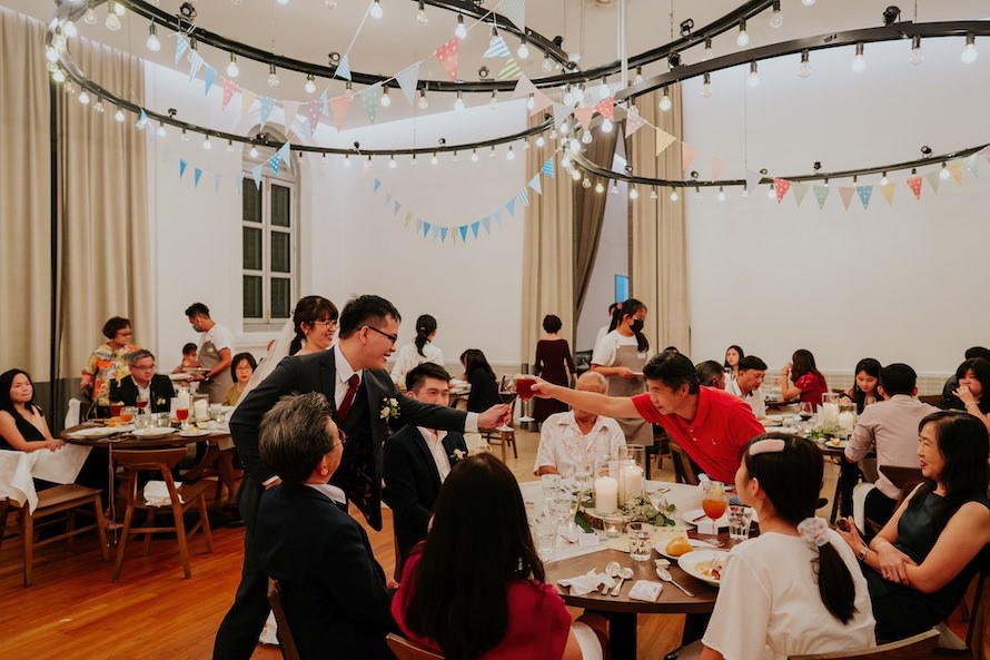 Food For Thought National Museum Singapore Wedding Photography