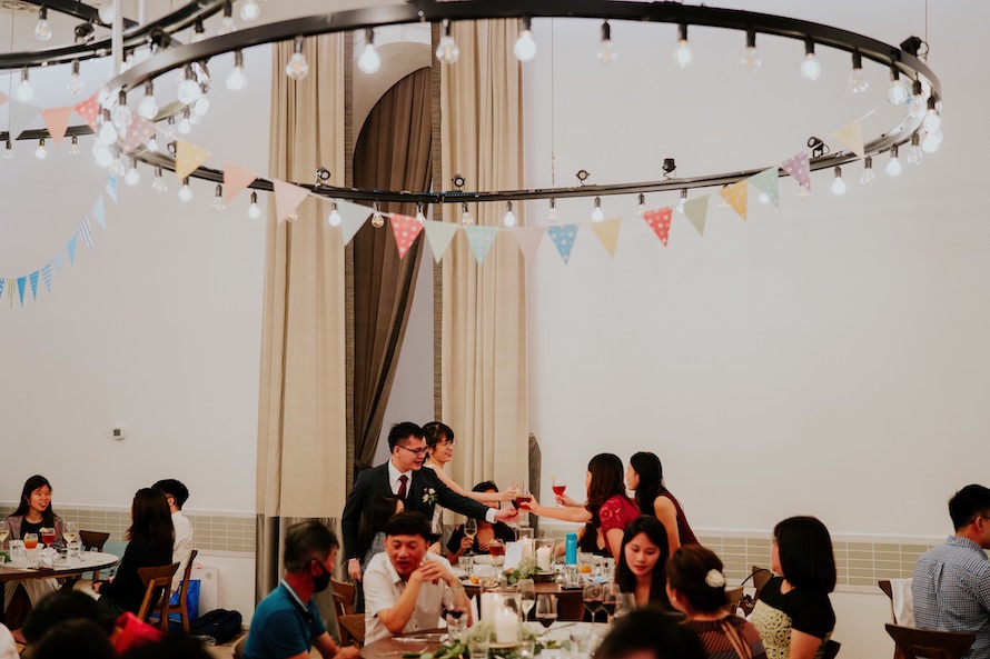 Food For Thought National Museum Singapore Wedding Photography