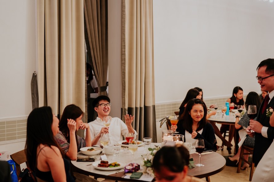 Food For Thought National Museum Singapore Wedding Photography