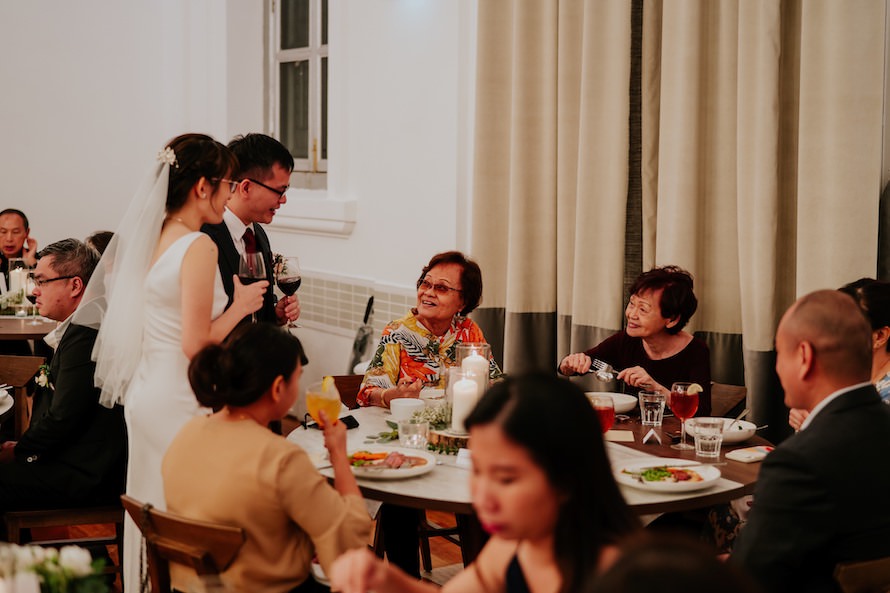 Food For Thought National Museum Singapore Wedding Photography