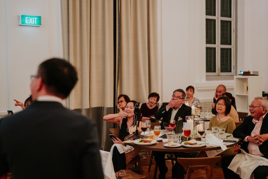 Food For Thought National Museum Singapore Wedding Photography