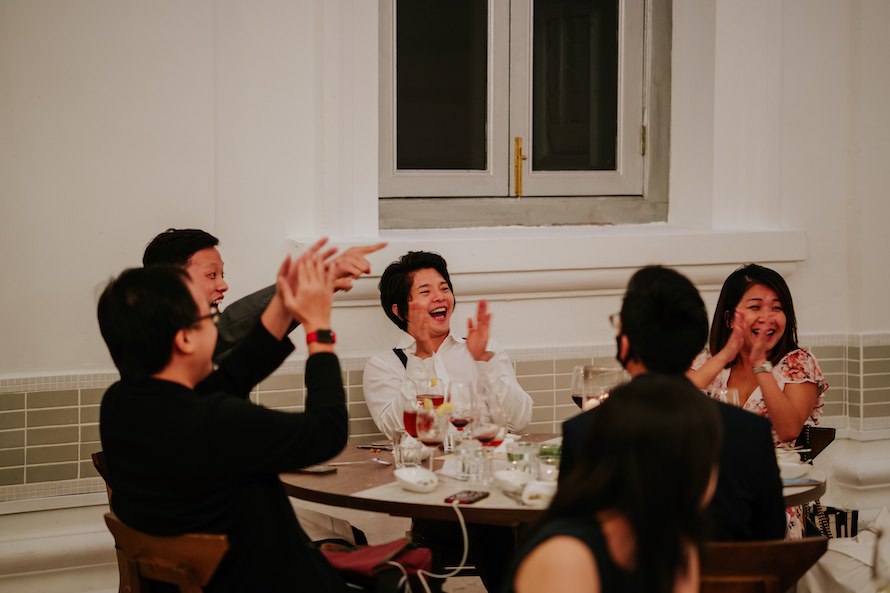 Food For Thought National Museum Singapore Wedding Photography