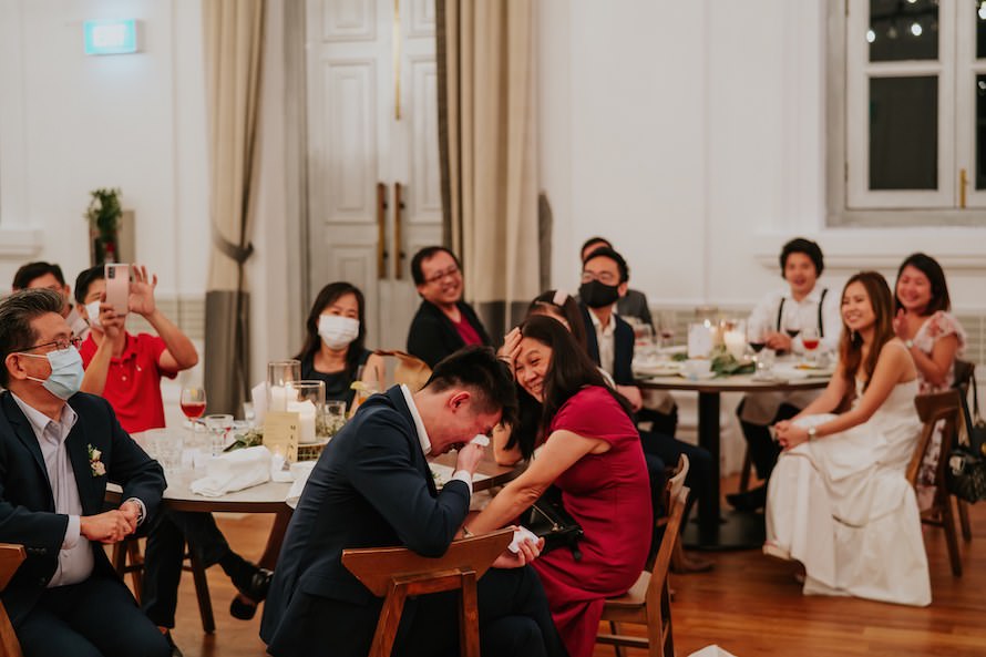 Food For Thought National Museum Singapore Wedding Photography