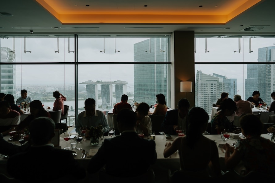Artemis Grill Singapore Wedding Photography