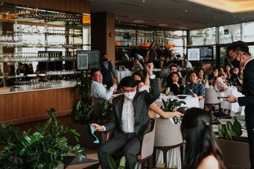 Artemis Grill Singapore Wedding Photography