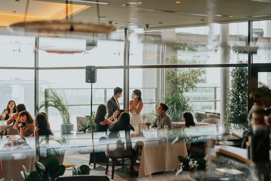 Artemis Grill Singapore Wedding Photography