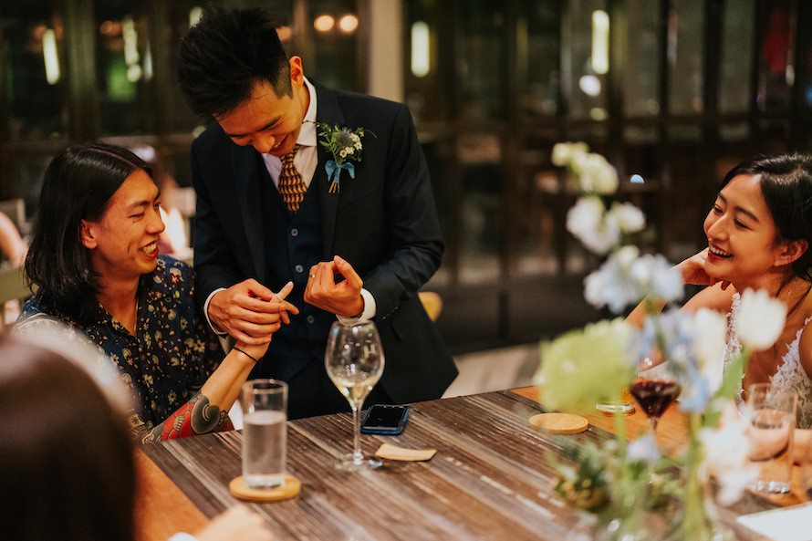 Open Farm Wedding Dinner