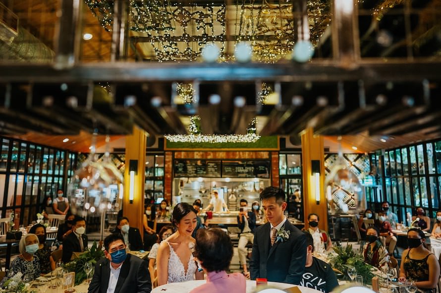 Open Farm Wedding Dinner