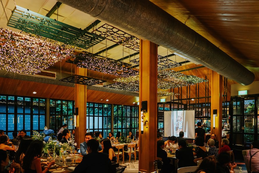 Open Farm Wedding Dinner