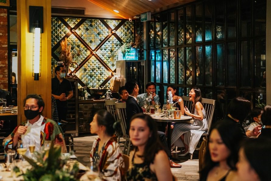 Open Farm Wedding Dinner