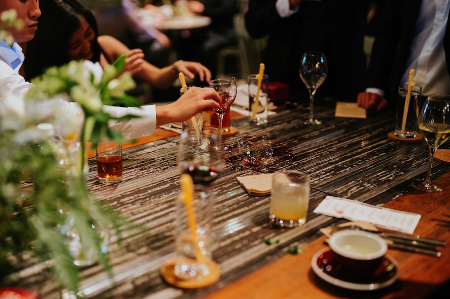Open Farm Wedding Dinner