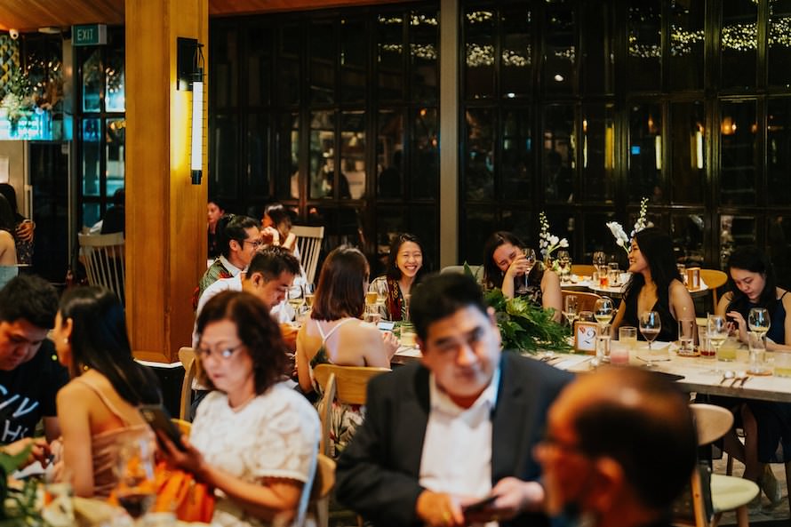 Open Farm Wedding Dinner
