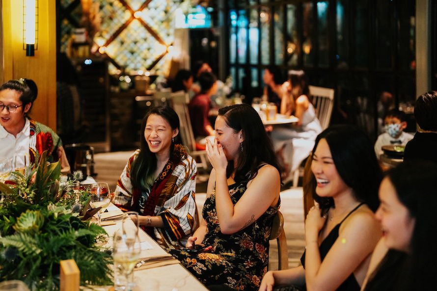 Open Farm Wedding Dinner
