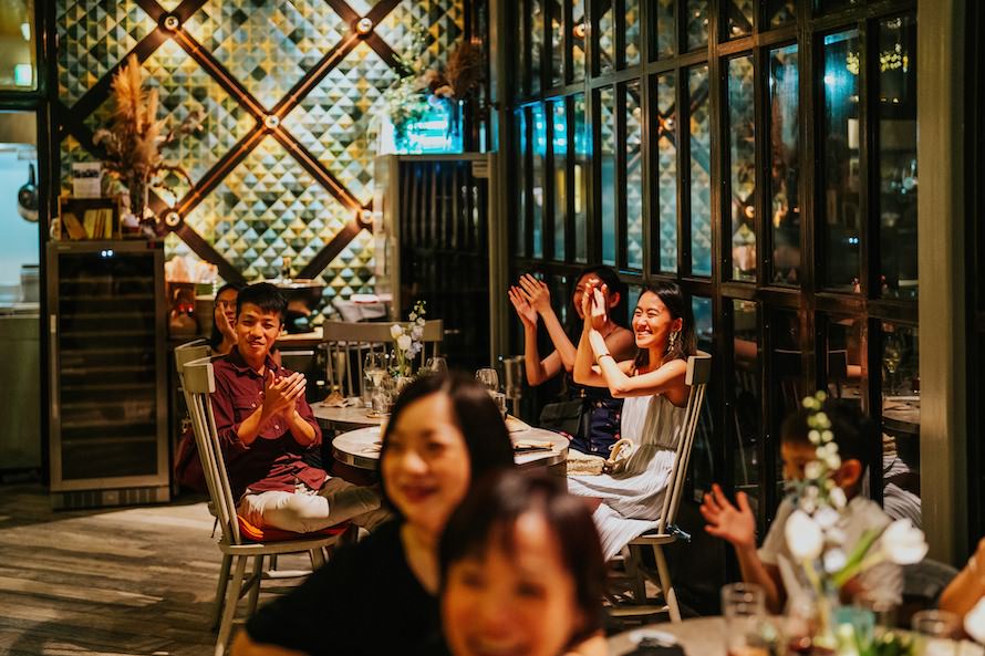 Open Farm Wedding Dinner