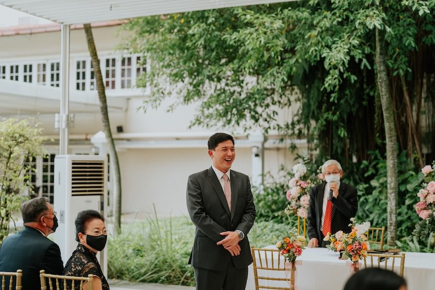 Goodwood Park Hotel Poolside Terrace Wedding