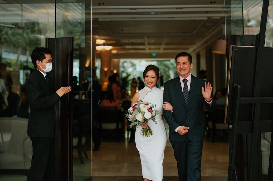 Goodwood Park Hotel Poolside Terrace Wedding