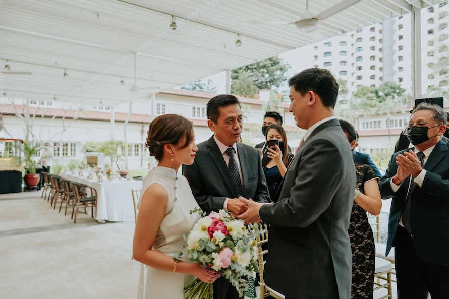 Goodwood Park Hotel Poolside Terrace Wedding