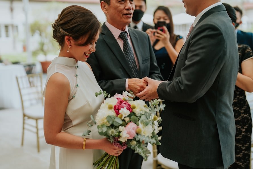 Goodwood Park Hotel Poolside Terrace Wedding