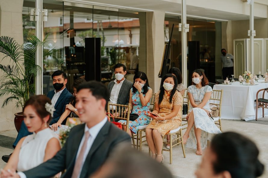 Goodwood Park Hotel Poolside Terrace Wedding