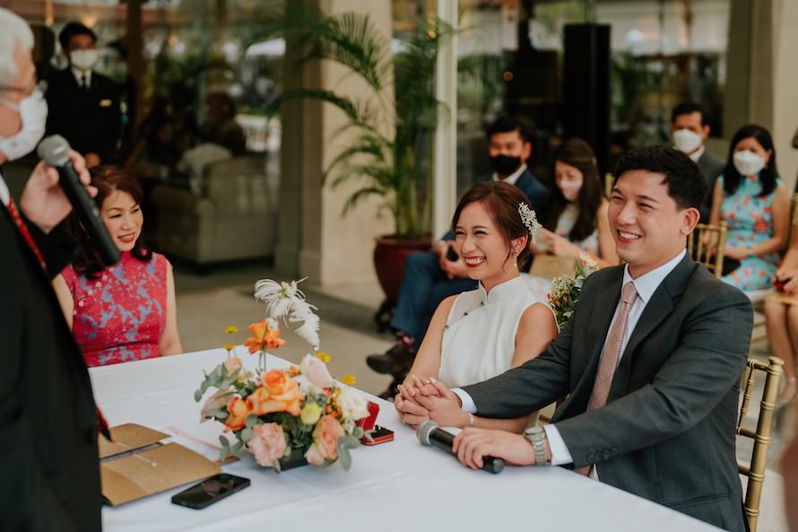 Goodwood Park Hotel Poolside Terrace Wedding
