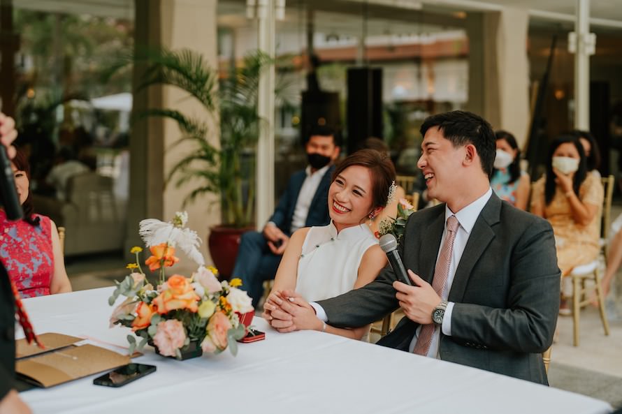 Goodwood Park Hotel Poolside Terrace Wedding