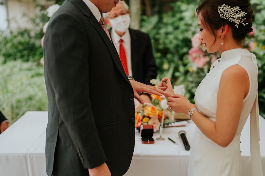 Goodwood Park Hotel Poolside Terrace Wedding