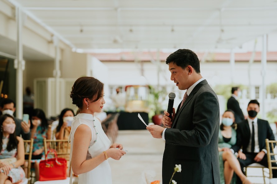 Goodwood Park Hotel Poolside Terrace Wedding