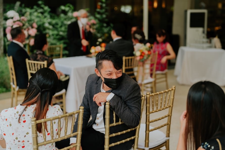 Goodwood Park Hotel Poolside Terrace Wedding