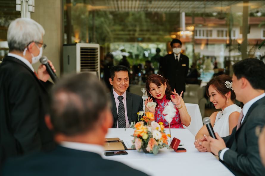 Goodwood Park Hotel Poolside Terrace Wedding
