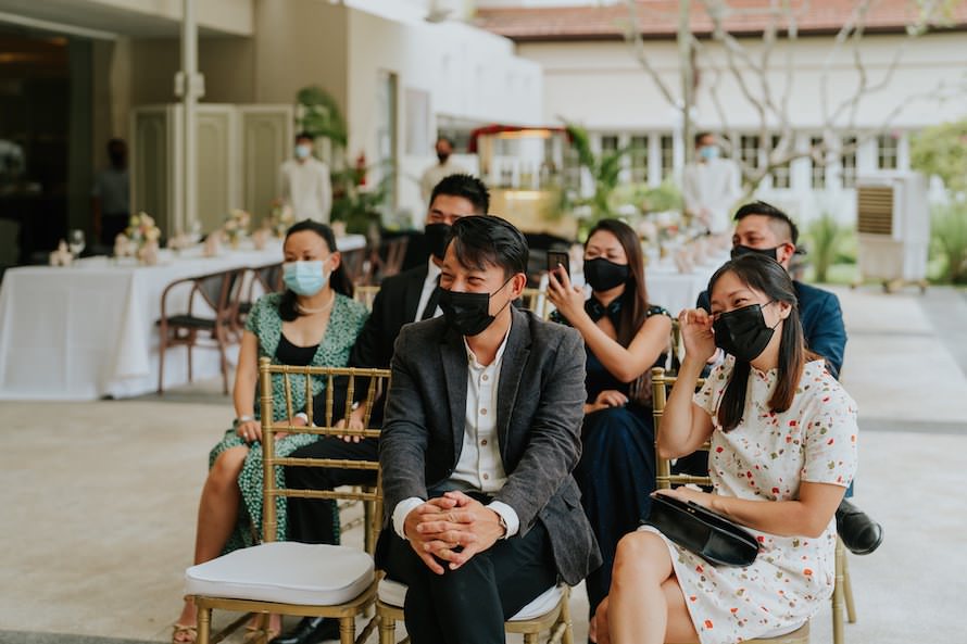 Goodwood Park Hotel Poolside Terrace Wedding