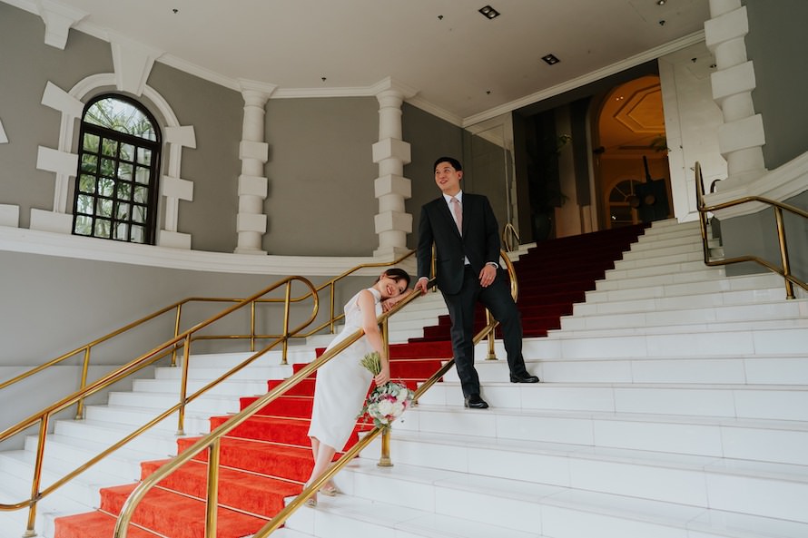Goodwood Park Hotel Poolside Terrace Wedding