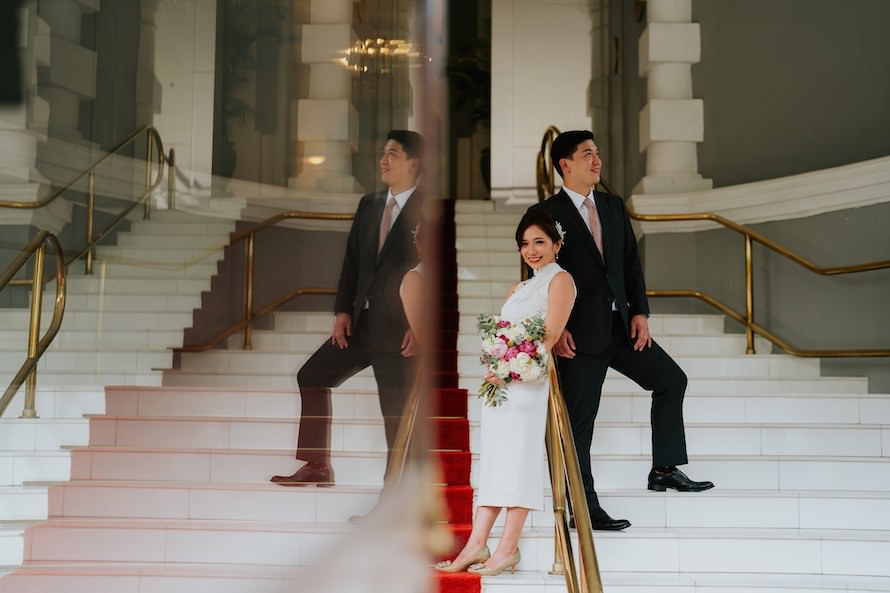 Goodwood Park Hotel Poolside Terrace Wedding