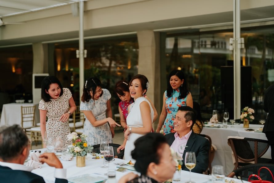 Goodwood Park Hotel Poolside Terrace Wedding