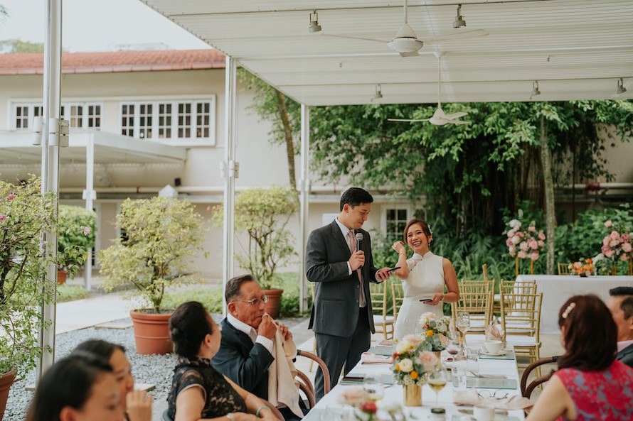 Goodwood Park Hotel Poolside Terrace Wedding