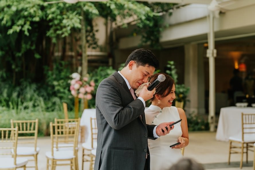 Goodwood Park Hotel Poolside Terrace Wedding