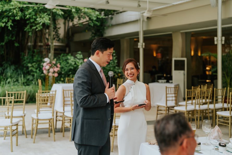 Goodwood Park Hotel Poolside Terrace Wedding