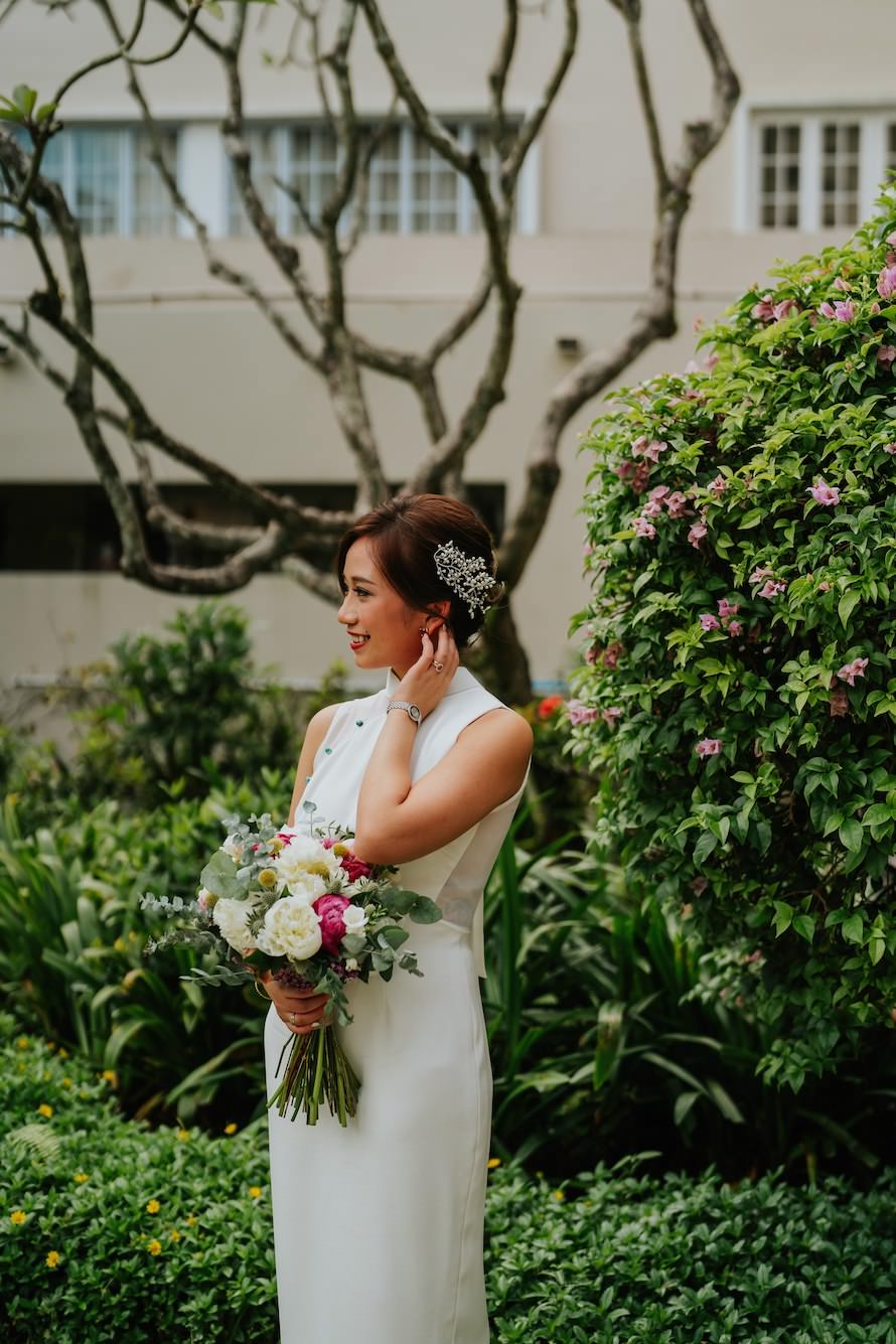 Goodwood Park Hotel Poolside Terrace Wedding