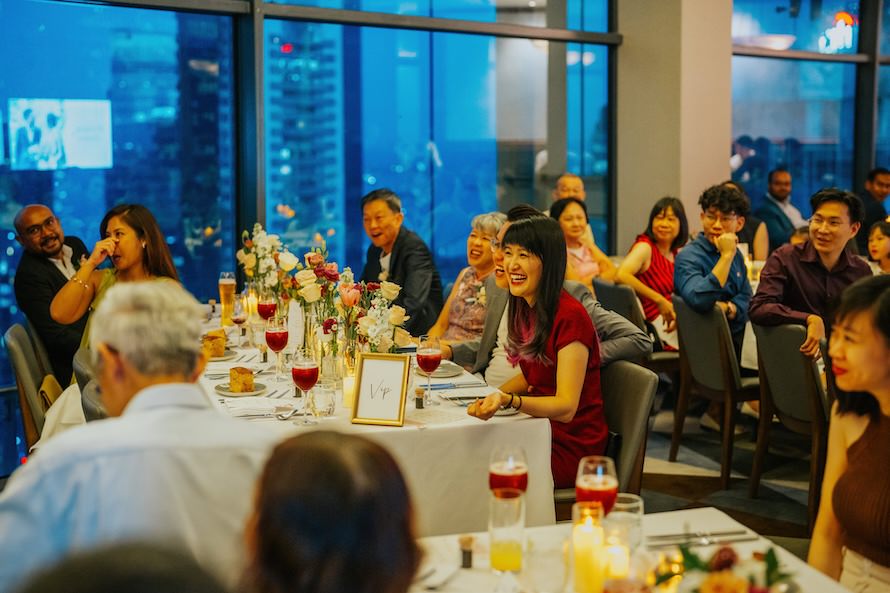 Artemis Grill Wedding Dinner Singapore