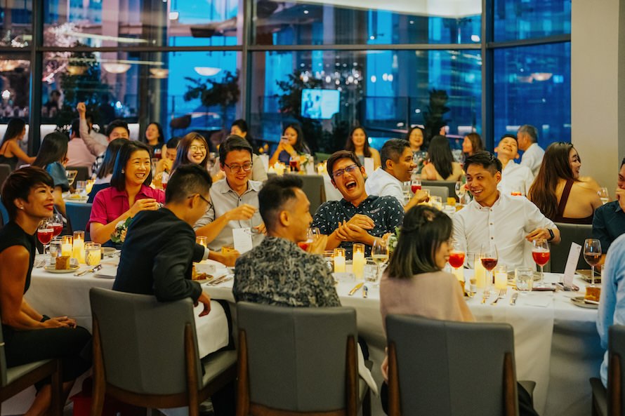 Artemis Grill Wedding Dinner Singapore