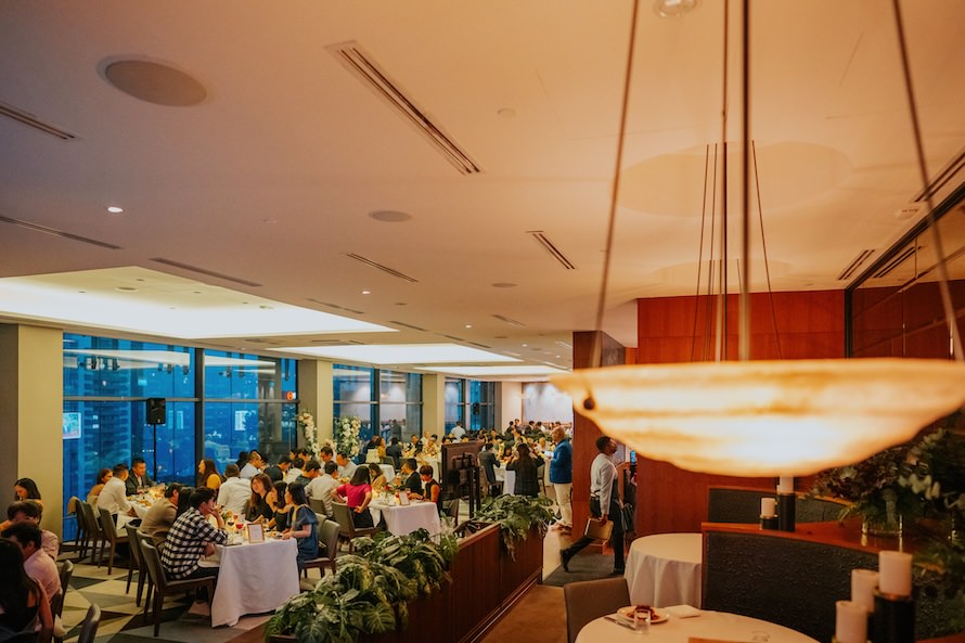 Artemis Grill Wedding Dinner Singapore