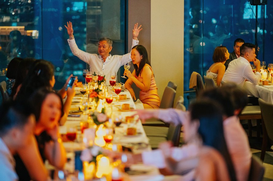 Artemis Grill Wedding Dinner Singapore