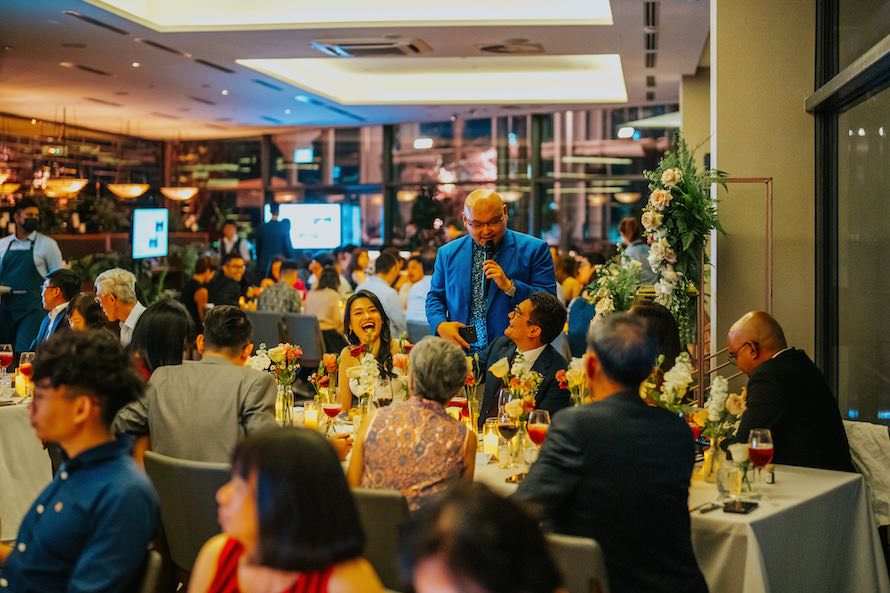 Artemis Grill Wedding Dinner Singapore