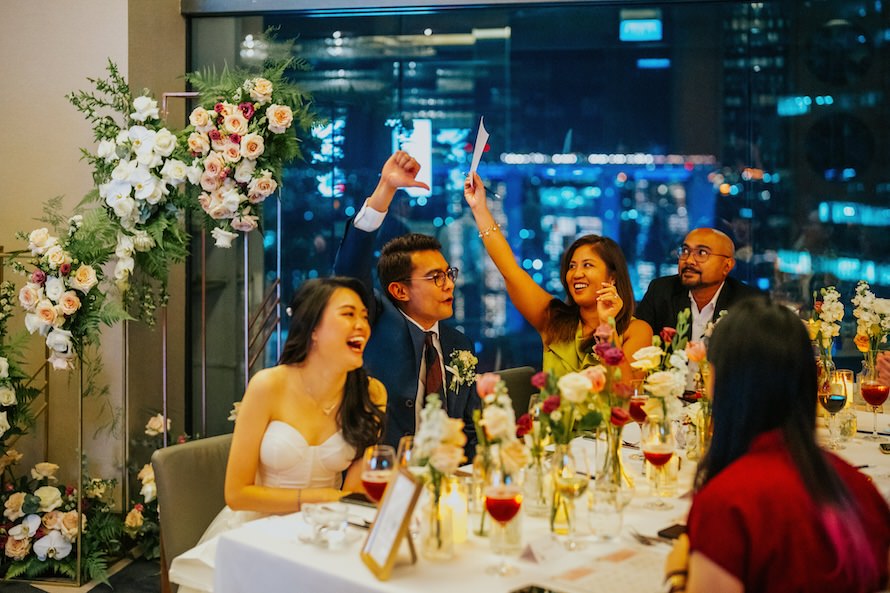 Artemis Grill Wedding Dinner Singapore