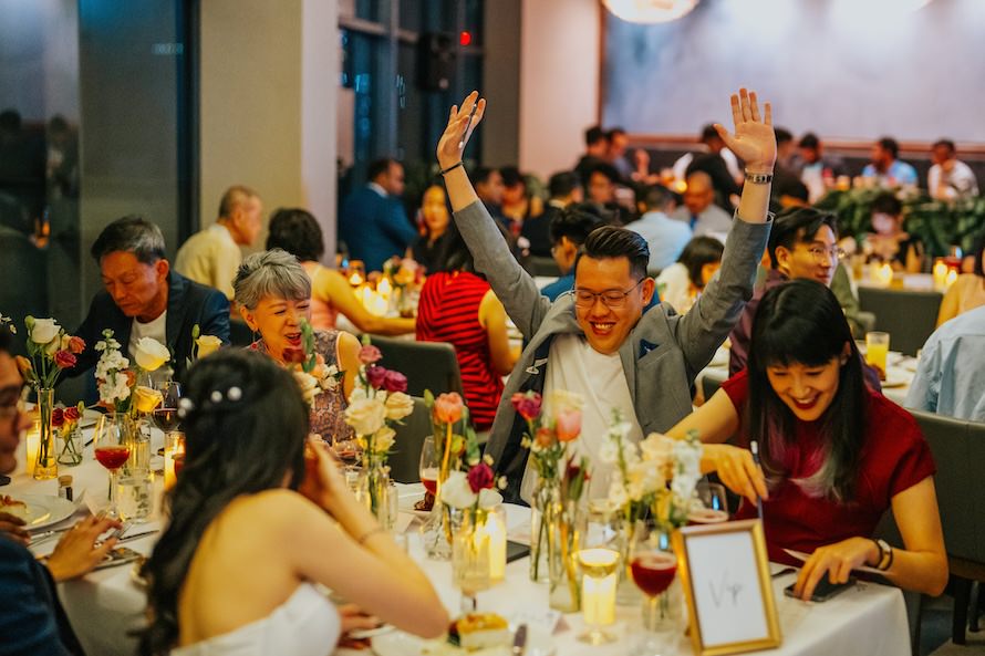 Artemis Grill Wedding Dinner Singapore